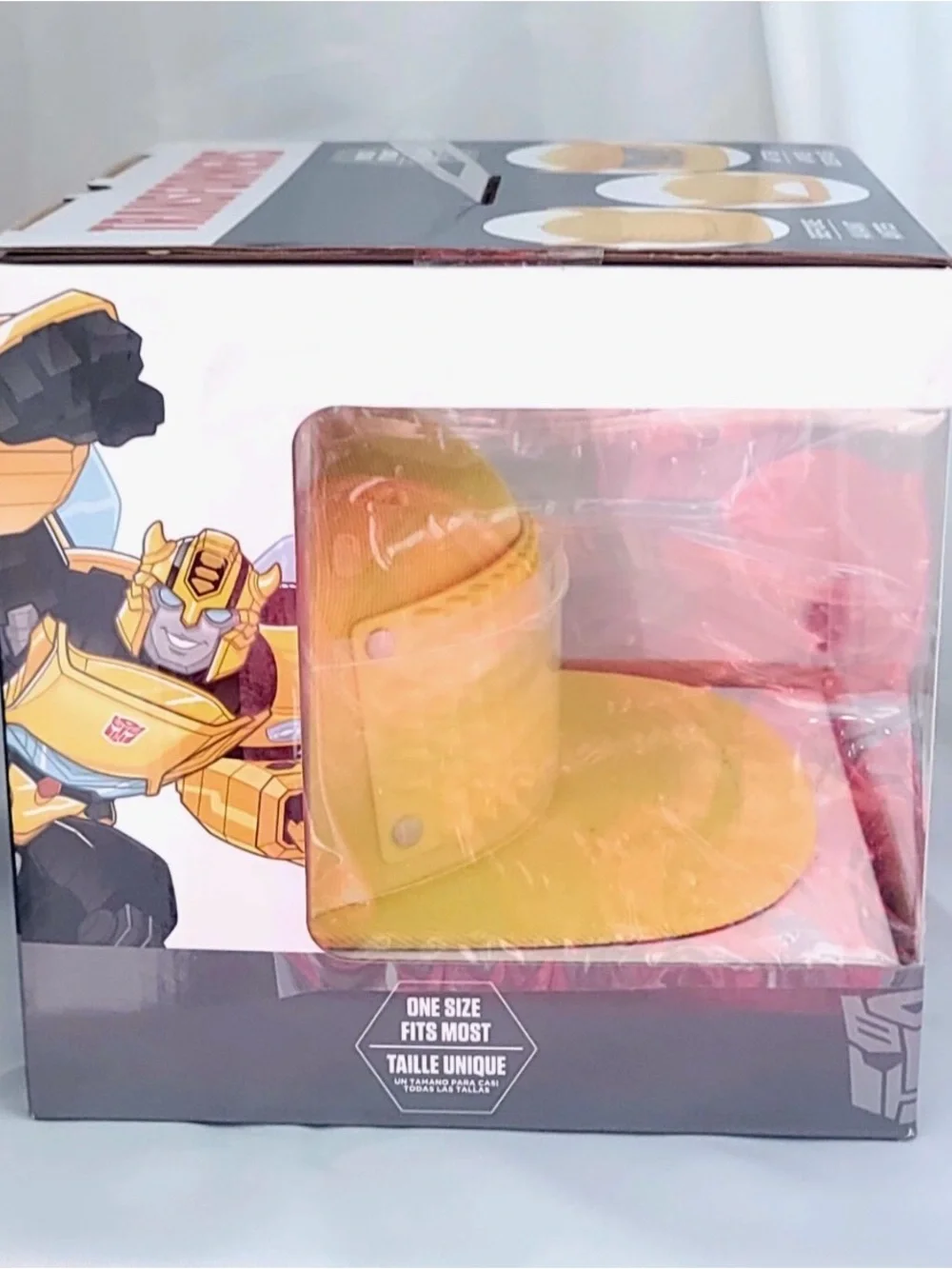 New 2017Hasbro Transformers Bumblebee Bricky Blocks Build-On Snapback Hat Kit
